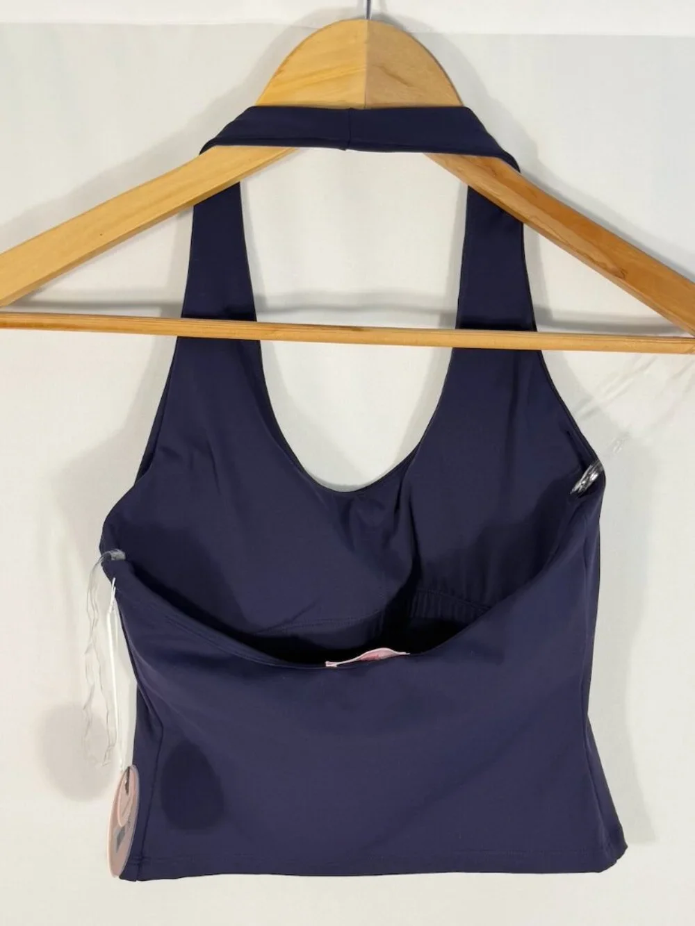 Posie Active Halter Capri Legging Set Navy Small NWT 2 Piece Pilates Workout